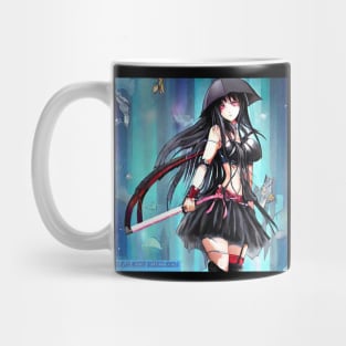 Demon slaying girl! Slim goody horror show Mug